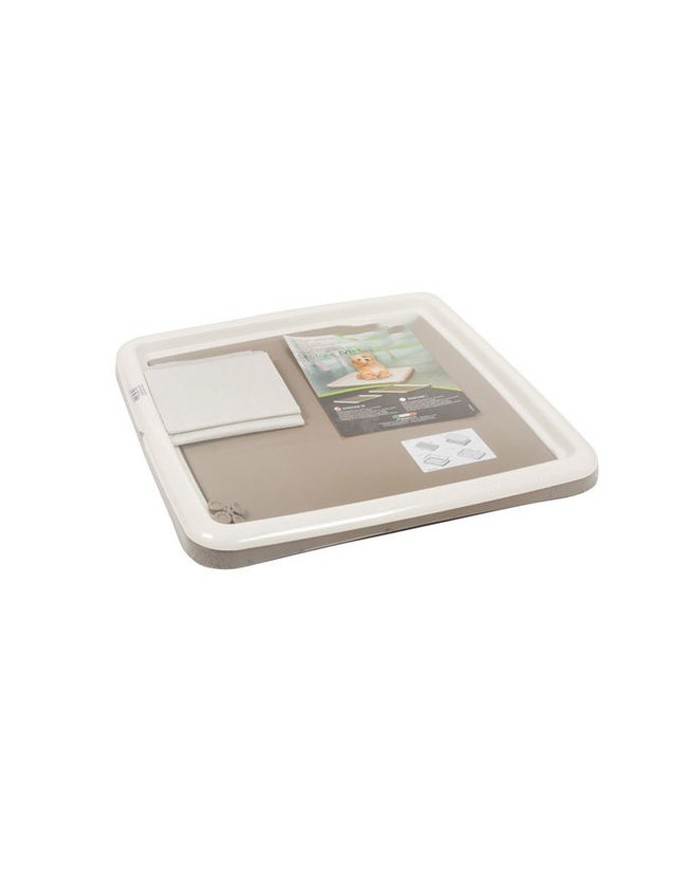 Mantovani Porta Tappetino Igienico Assorbente In Plastica Con Piedini Antiscivolo