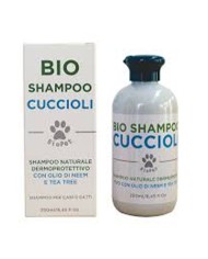 BioPet Bio Shampoo Cuccioli Dermoprotettivo Con Olio Di Neem e Tea Tree