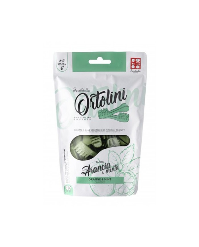 Ferribiella Ortolini Spazzolini Snack  Per Cane Small 180 gr