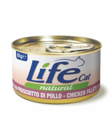 Life Cat  Naturale Gatto Adult Umido Con Pollo 85 gr Life Cat  Naturale Gatto Adult Umido Con Pollo 85 gr