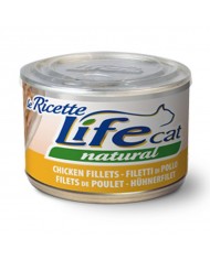 Life Cat Natural Le Ricette Umido Gatto Adult Con Pollo 150 gr Life Cat Natural Le Ricette Umido Gatto Adult Con Pollo 150 gr
