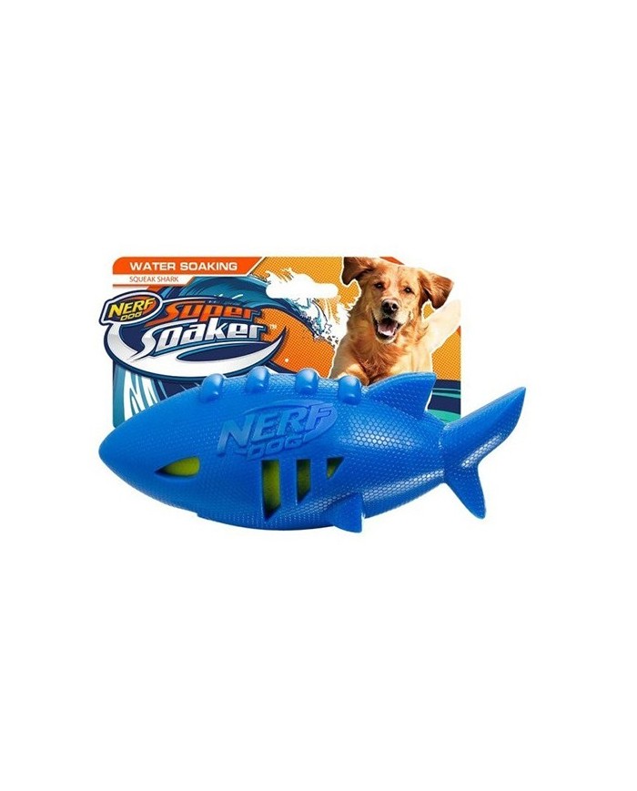 Nerf Gioco Cane Squalo in Gomma Squeak