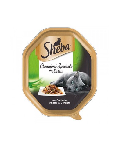 Sheba Gatto Umido Vaschette Creazioni Speciali In Salsa 85 gr Sheba Gatto Umido Vaschette Creazioni Speciali In Salsa 85 gr