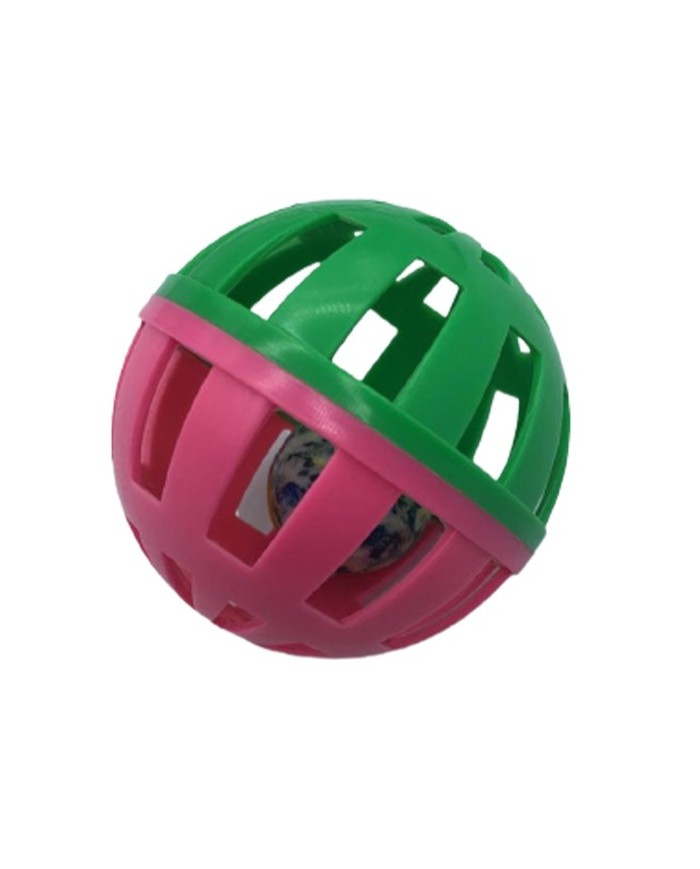 Ferribiella Pallina Multicolore + Palla Pazza Gioco Per Cane