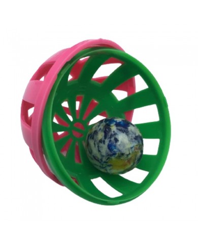 Ferribiella Pallina Multicolore + Palla Pazza Gioco Per Cane Ferribiella Pallina Multicolore + Palla Pazza Gioco Per Cane