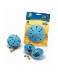 Busy Buddy Disco Verde Educativo Twist 'n Treat Dispenser Cibo Gioco Per Cane