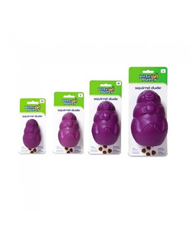 Busy Buddy Palla Scoiattolo Viola  Educativo Gioco Dispenser Cibo Per Cane Busy Buddy Palla Scoiattolo Viola  Educativo Gioco Dispenser Cibo Per Cane