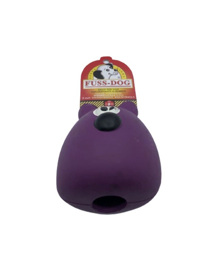 Ferribiella Palla Faccina Dispenser Gioco Per Cane 1 Pezzo Ferribiella Palla Faccina Dispenser Gioco Per Cane 1 Pezzo