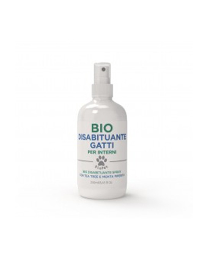 Biopet Bio Disabituante Spray Naturale Per Interni Con Tea Tree e Menta Piperita Per Gatti