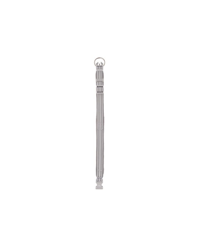 Ferribiella  Nodo Reflective Collare  Per Cani in Nylon Catarifrangente Grigio/Grey