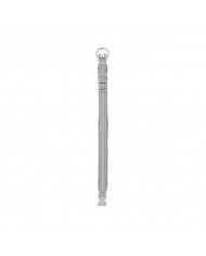 Ferribiella  Nodo Reflective Collare  Per Cani in Nylon Catarifrangente Grigio/Grey