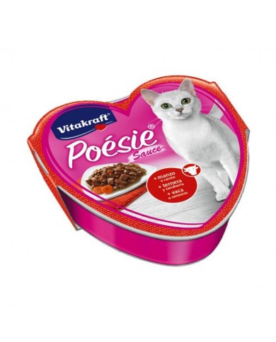 Vitakraft Poésie Création  in Salsa Vaschetta Gatto Umido 85 gr Vitakraft Poésie Création  in Salsa Vaschetta Gatto Umido 85 gr