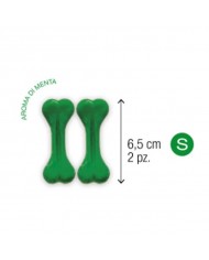 Mantovani Gummy Gum Gioco Osso da Masticare Per Cani Con Aroma di  Menta