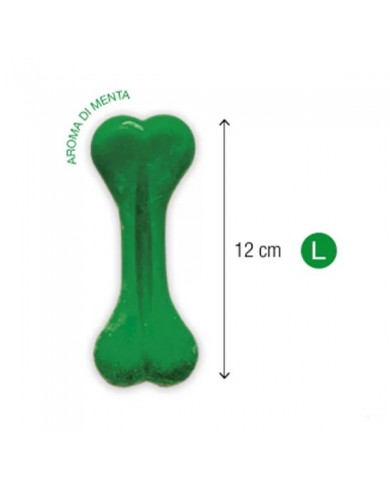 Mantovani Gummy Gum Gioco Osso da Masticare Per Cani Con Aroma di  Menta Mantovani Gummy Gum Gioco Osso da Masticare Per Cani Con Aroma di  Menta