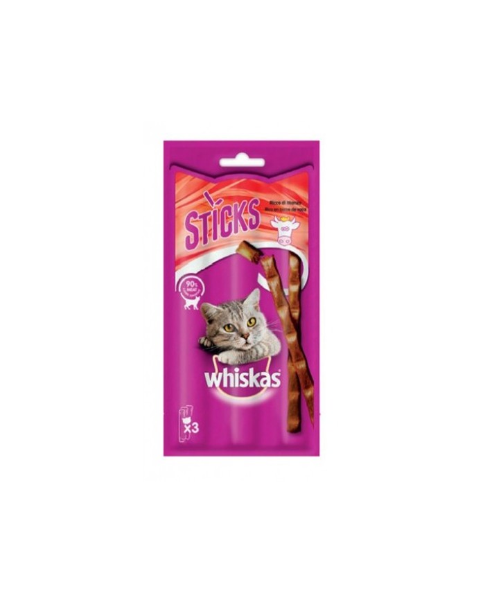 Whiskas Gatto  X 3 Sticks 18 gr