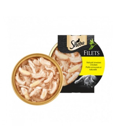 Sheba Filets Per Gatti Vaschette 60 gr Sheba Filets Per Gatti Vaschette 60 gr