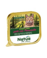 Natua Country Sterilizzato Gatto Umido Paté 100 gr