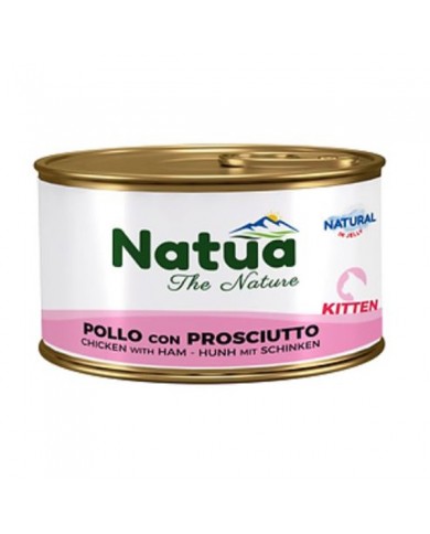 Natua  Natural Kitten Gatto Umido Jelly 85 gr Natua  Natural Kitten Gatto Umido Jelly 85 gr