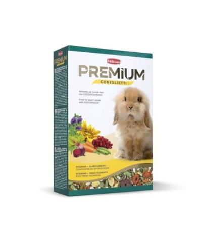 Padovan Premium Coniglietti Per Conigli Nani 500 gr Padovan Premium Coniglietti Per Conigli Nani 500 gr