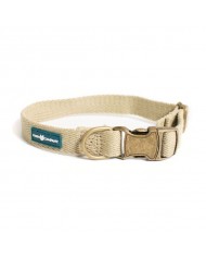 Farmcompany Collare Regolabile Ecosostenibile in Fibra di Soia Naturale Per Cani Taglia  M/L Dimensioni 2x33-50cm