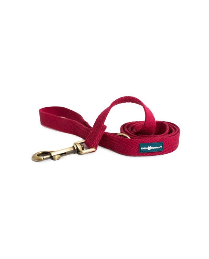 Farmcompany Guinzaglio Regolabile Ecosostenibile  in Fibra di Soia Naturale Per Cani Taglia S/M Dimensione 2x120cm