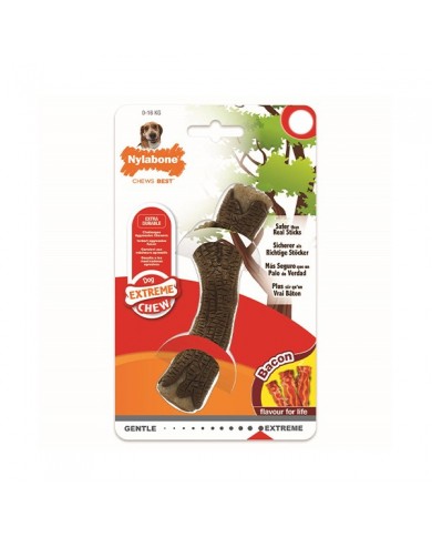 Farmcompany Nylabone Gioco Stick Wooden Extreme  Bacon Farmcompany Nylabone Gioco Stick Wooden Extreme  Bacon