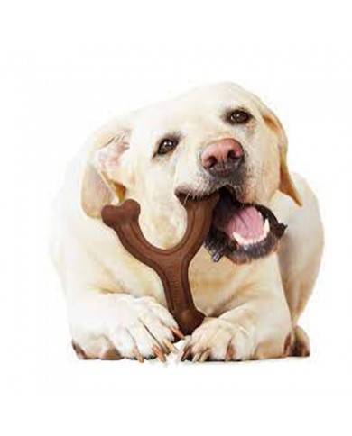 Farmcompany Nylabone Gioco Ondulato Power Chew Wishbone Gusto Bisonte Farmcompany Nylabone Gioco Ondulato Power Chew Wishbone Gusto Bisonte