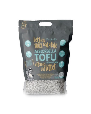 Ferribiella Lettiera Naturale Assorbella Tofu 5,5 Litri Ferribiella Lettiera Naturale Assorbella Tofu 5,5 Litri