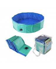 Ferribiella Piscina Pool Con Valvola, Gioco Per Cani Medium