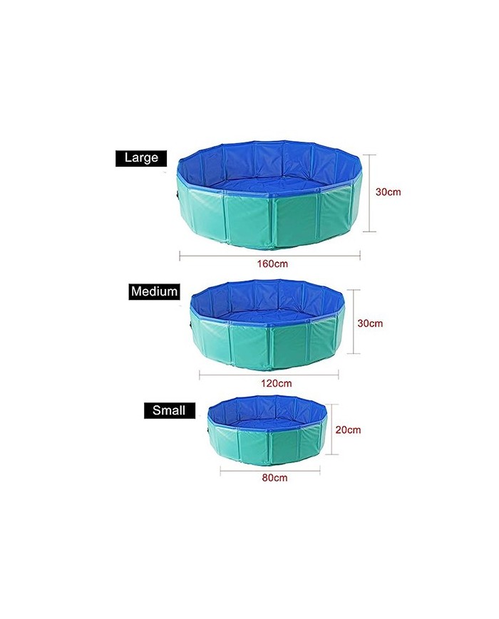 Ferribiella Piscina Pool Con Valvola, Gioco Per Cani Large