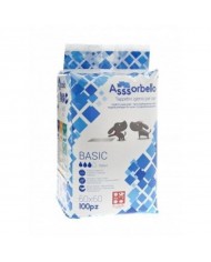 Ferribiella   Assorbello Tappetini Igienici Basic 60x60 cm 100 Pezzi