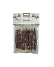 Ferribiella  Cicche Bianche Stick Per Cani in Pelle Bovina Con Carne 240 gr Ferribiella  Cicche Bianche Stick Per Cani in Pelle Bovina Con Carne 240 gr