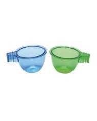 S.T.A Tazzina Portauovo in Plastica Trasparente Per Gabbia S.T.A Tazzina Portauovo in Plastica Trasparente Per Gabbia