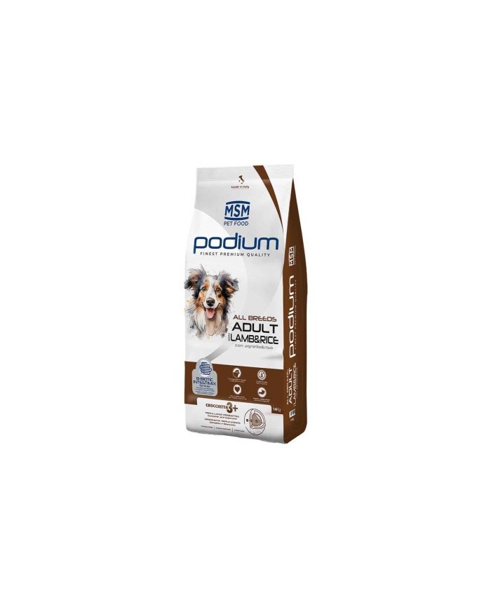 Podium Cane Secco Adult con Agnello e Riso 14Kg