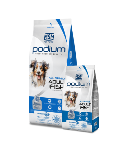 Podium Cane Secco Adult con Pesce 2,5Kg Podium Cane Secco Adult con Pesce 2,5Kg
