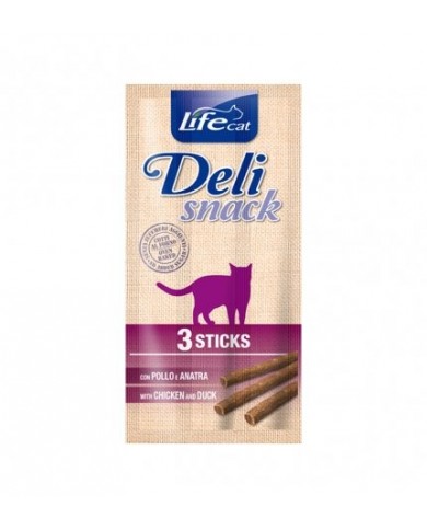 Life Cat Stick Pollo e Anatra 3stickX15gr