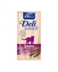 Life Cat Stick Pollo e Anatra 3stickX15gr