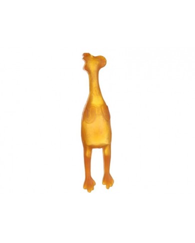 Flamingo Gomma Rubba Gallina Marrone 27X6,3X5,3cm Flamingo Gomma Rubba Gallina Marrone 27X6,3X5,3cm