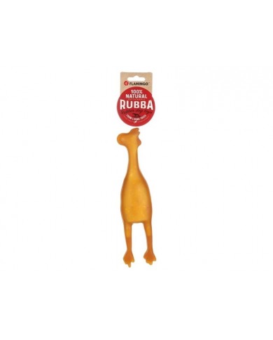 Flamingo Gomma Rubba Gallina Marrone 27X6,3X5,3cm Flamingo Gomma Rubba Gallina Marrone 27X6,3X5,3cm