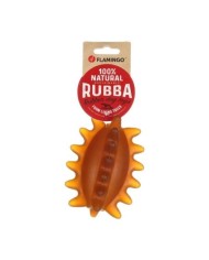 Flamingo Gomma Rubba Rugby con Punte Marrone 10,5X7,2X7,2cm