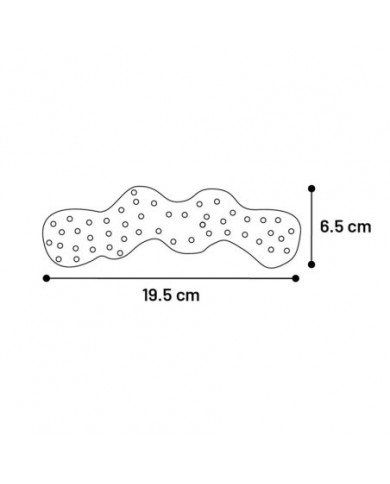 Flamingo Gomma Rubba Serpente con Punte Marrone 19,5X6,5X5,5cm Flamingo Gomma Rubba Serpente con Punte Marrone 19,5X6,5X5,5cm