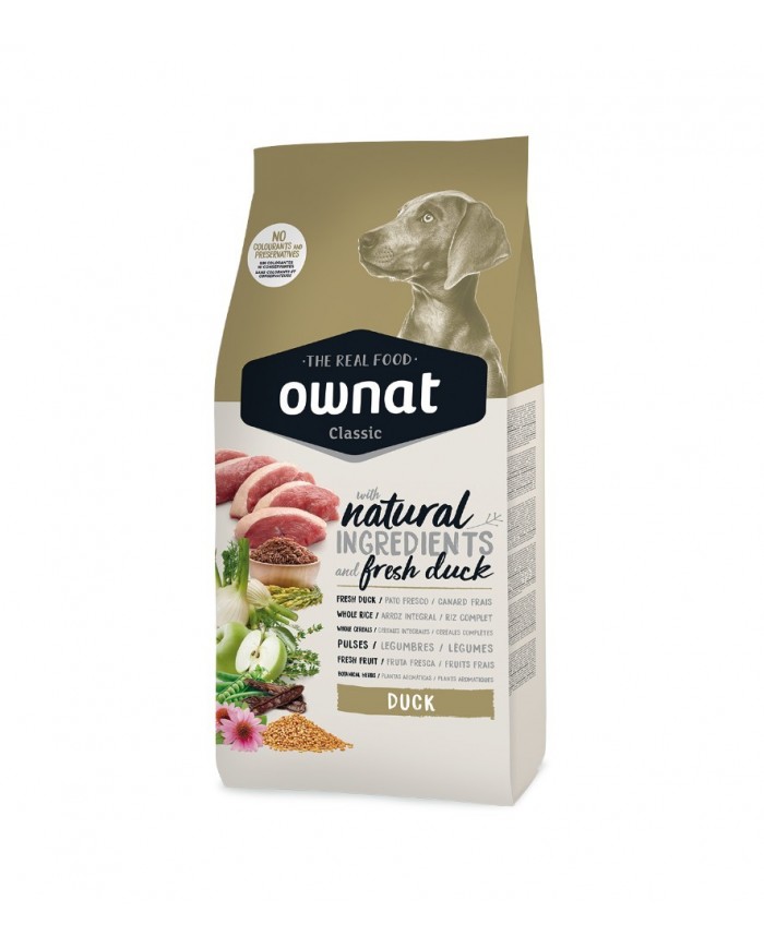 Ownat Cane Secco Classic Anatra 4Kg Ownat Cane Secco Classic Anatra 4Kg