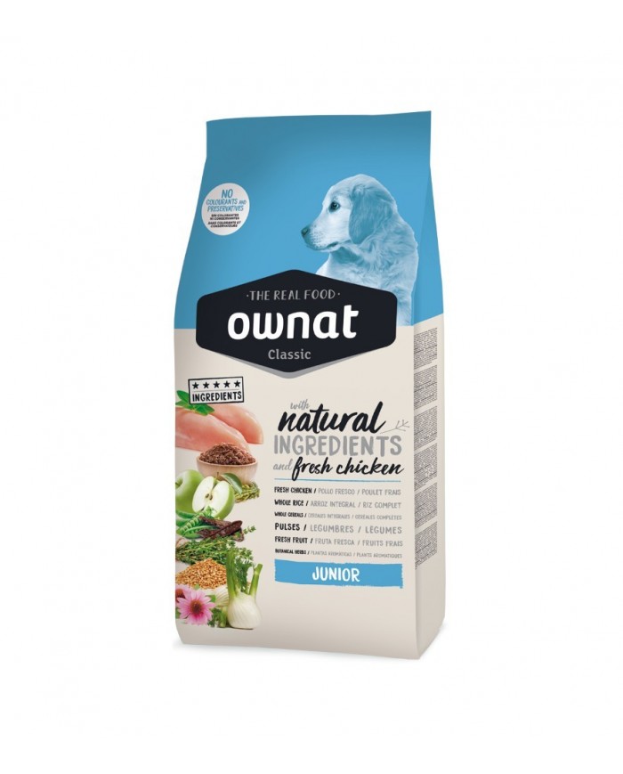 Ownat Cane Secco Classic Junor 4Kg