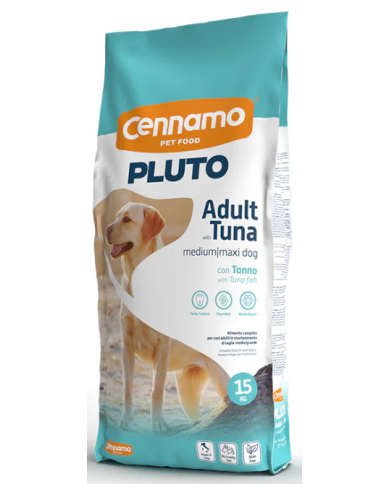 Pluto Dog Adult Medium Maxi Tonno 15Kg Pluto Dog Adult Medium Maxi Tonno 15Kg