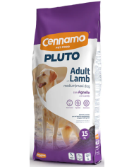 Pluto Dog Adult Medium Maxi Agnello 15Kg
