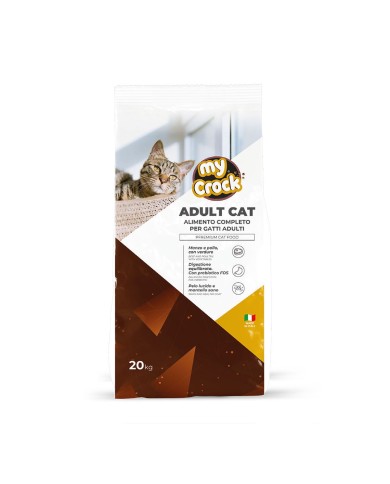My Crock Gatto Secco Manzo, Pollo e Verdure 20Kg