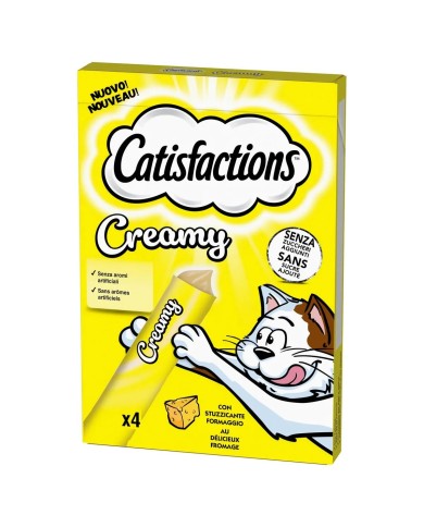 Catisfactions Creamy Formaggio 4X10gr. Catisfactions Creamy Formaggio 4X10gr.