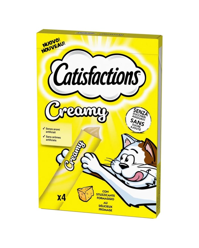 Catisfactions Creamy Formaggio 4X10gr.