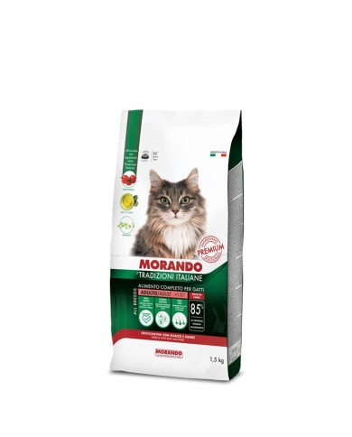 Morando Gatto Secco Tradizione Italiana Manzo e Suino 1,5Kg