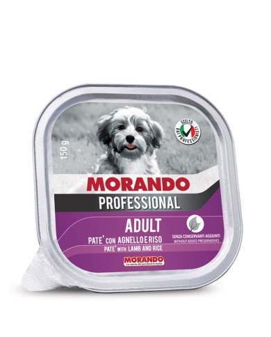Morando Cane Vaschetta 150gr. Morando Cane Vaschetta 150gr.